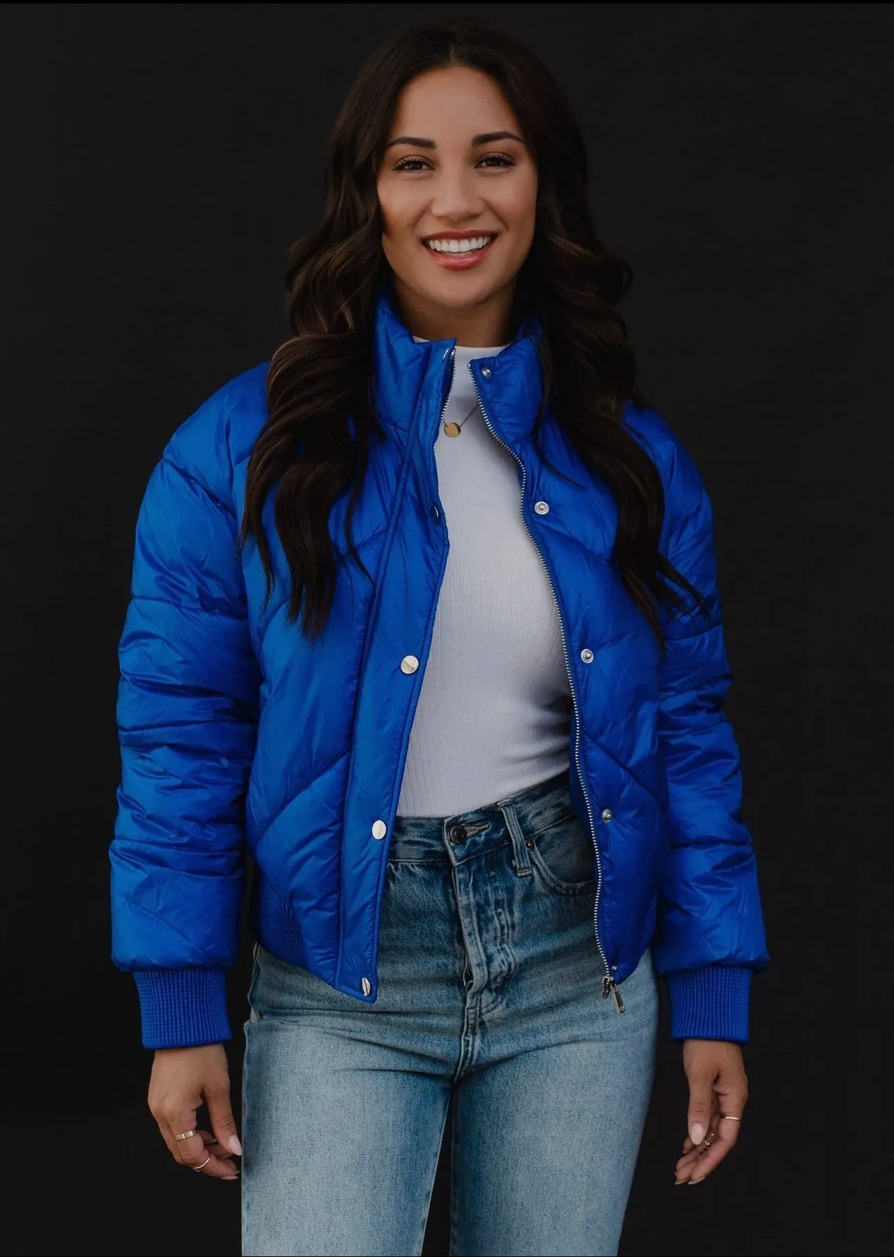 Finley Cropped Puffer Jacket