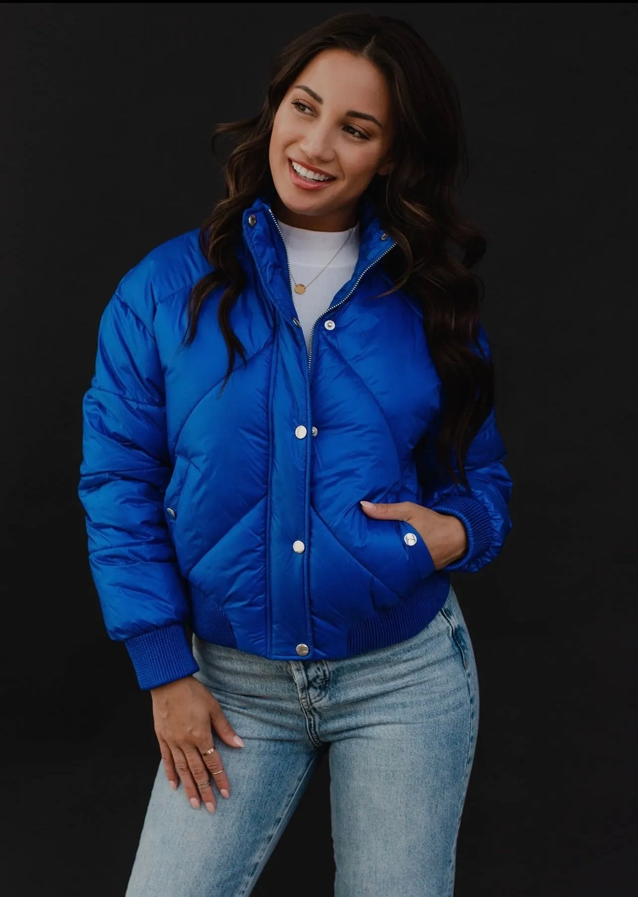 Finley Cropped Puffer Jacket