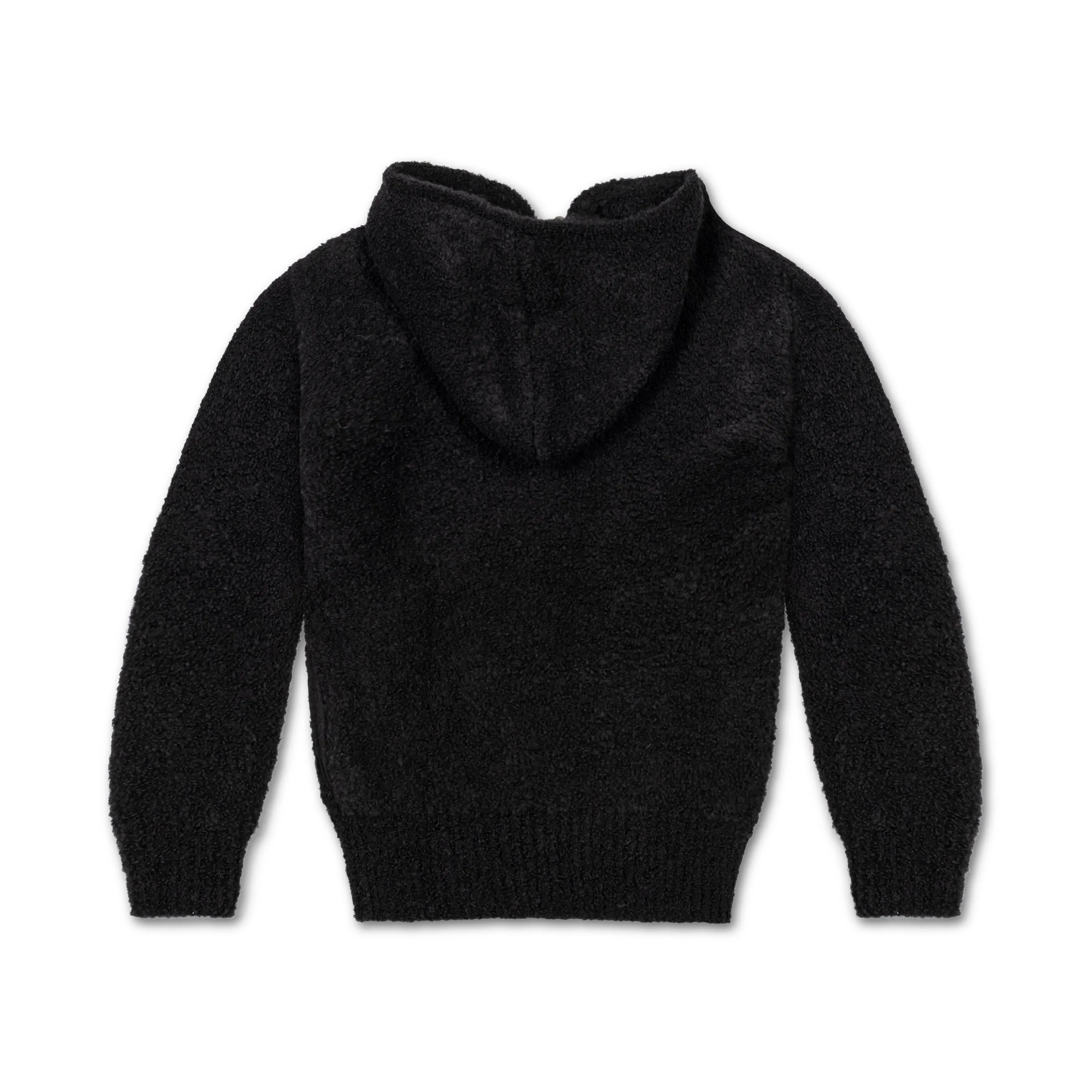 Fluff Women's Zippered Alpaca Boucle Hoodie