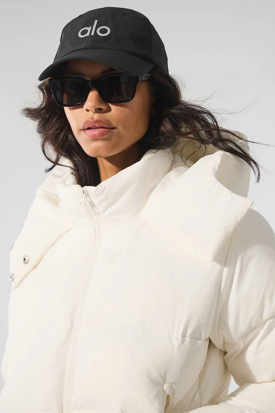 Foxy Puffer Jacket - Ivory