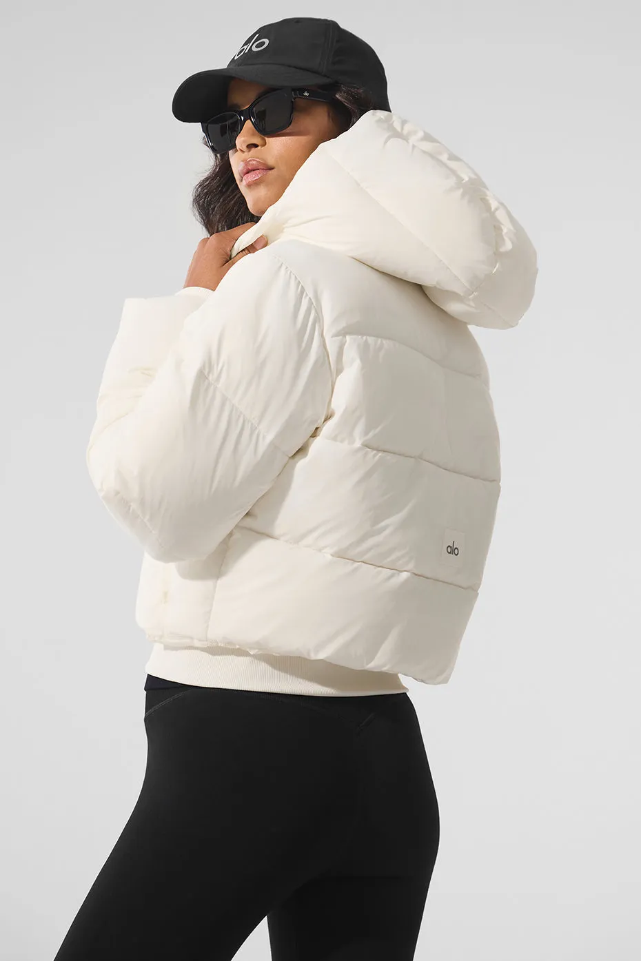 Foxy Puffer Jacket - Ivory