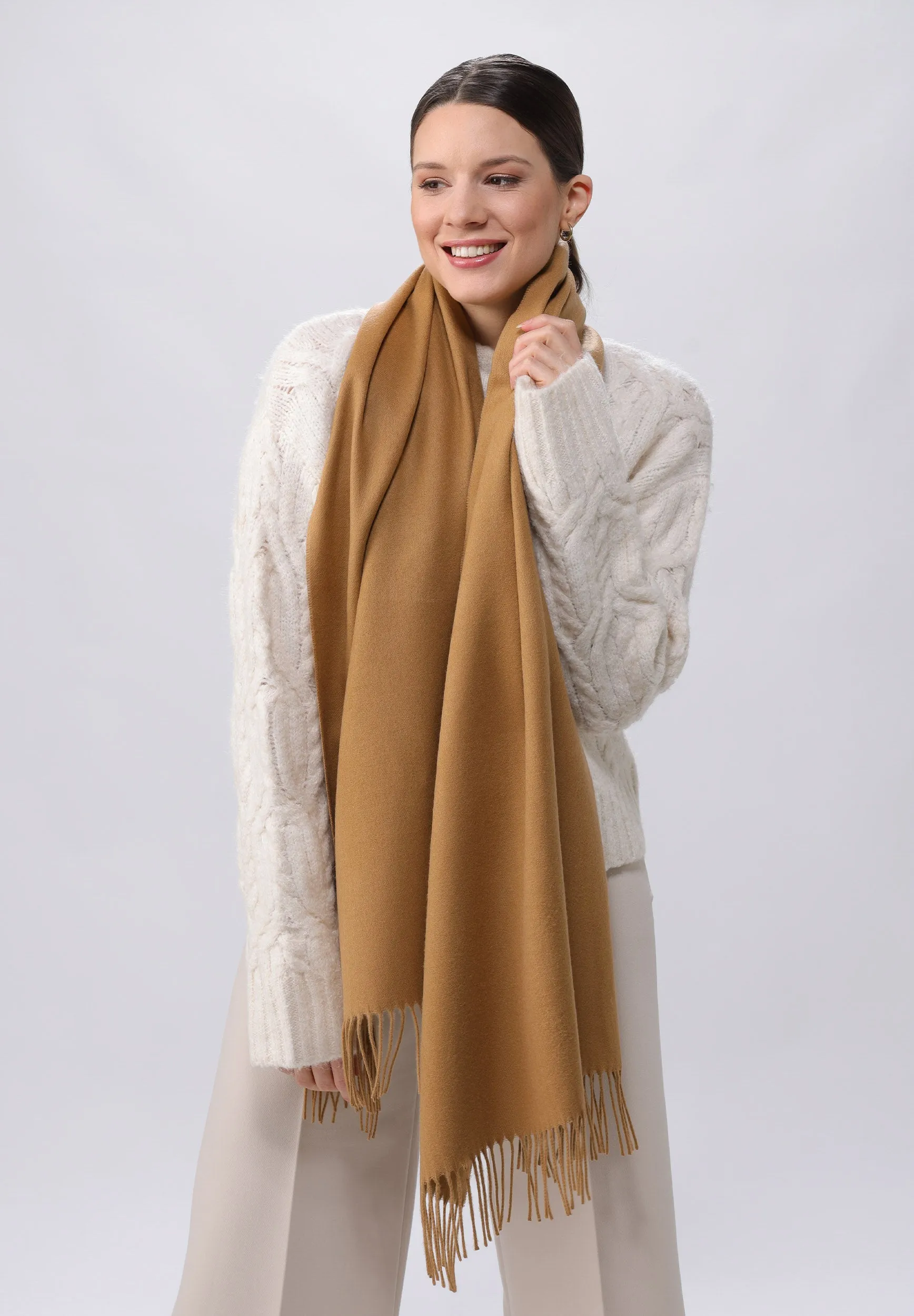 FRAAS Essential Solid Cashmink® Blanket Scarf