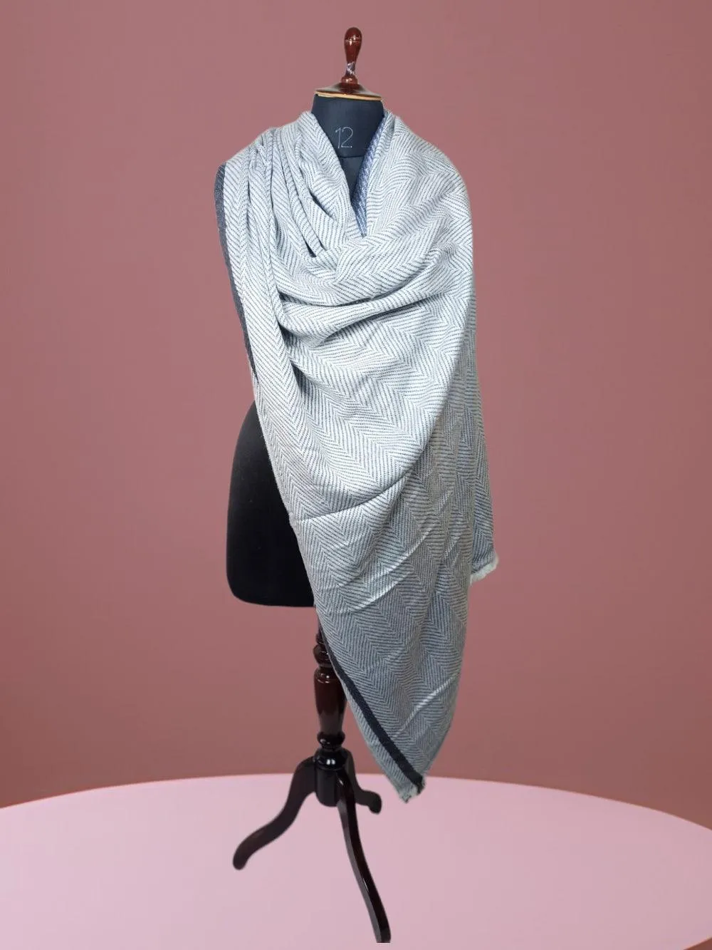 Gents Pashmina Shawle | Pashmina Blanket | Reversible