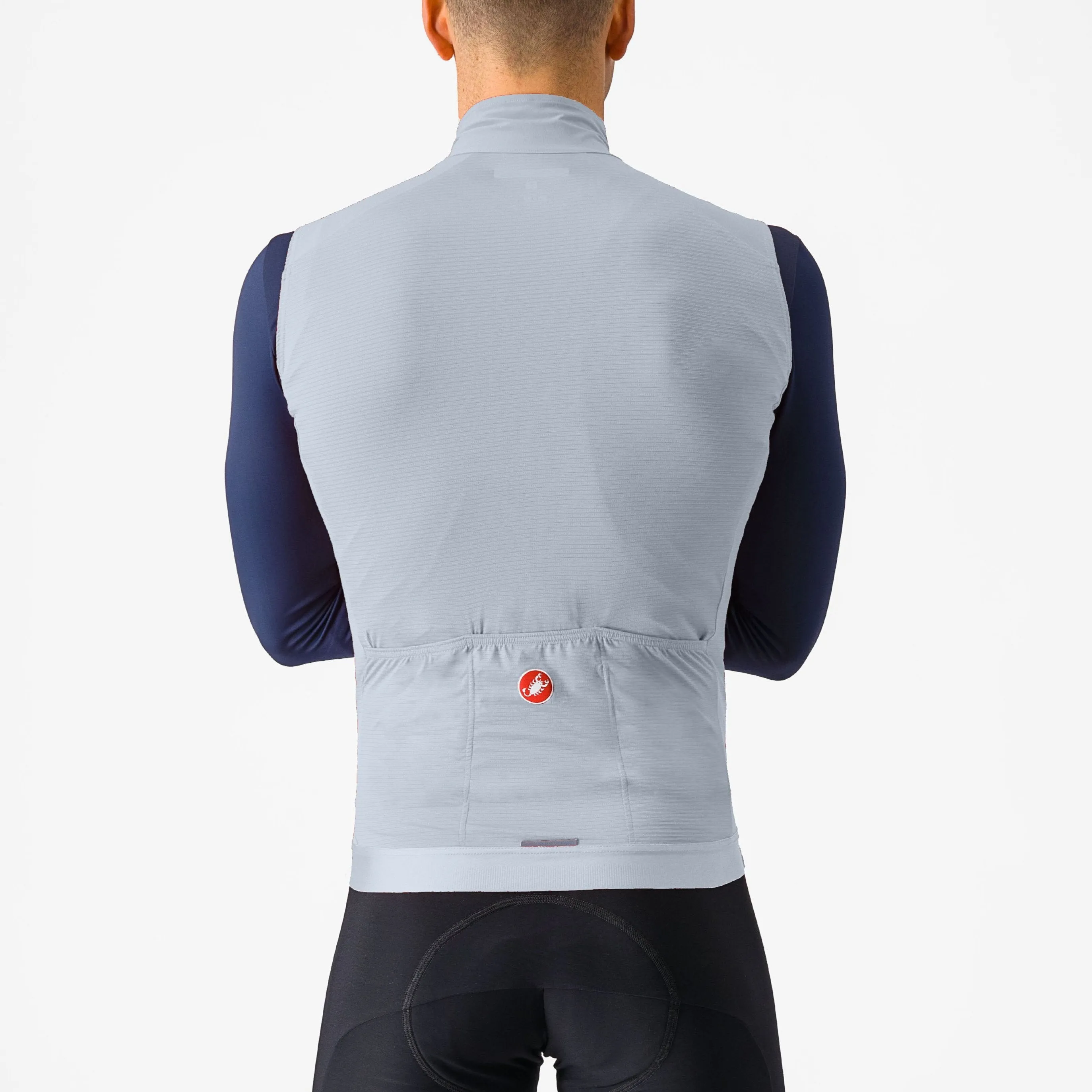 Gilet Castelli Espresso - Azzurro