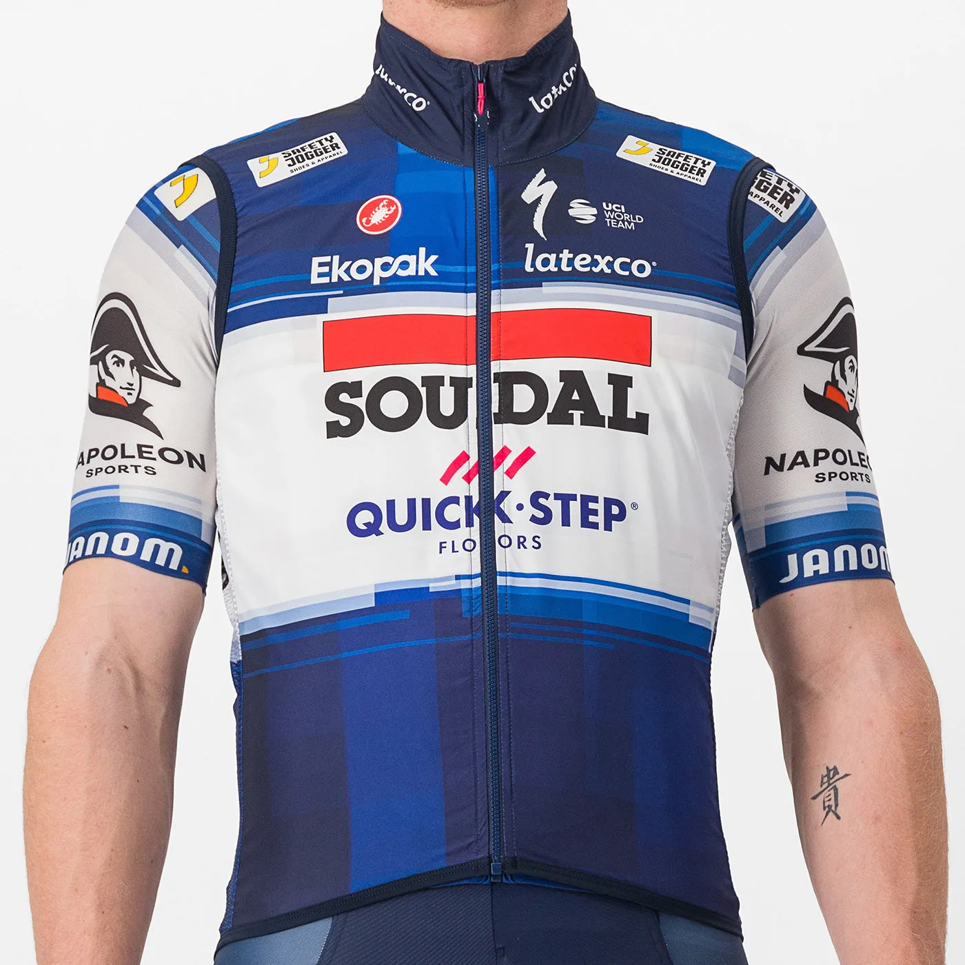 Gilet Soudal Quick-Step Pro Light Wind