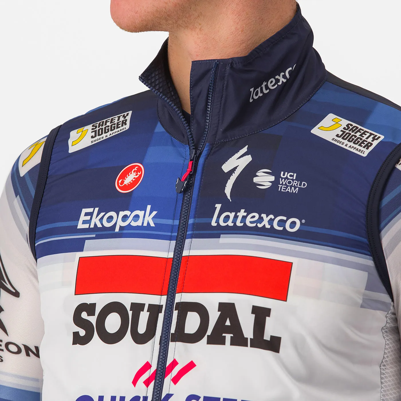 Gilet Soudal Quick-Step Pro Light Wind