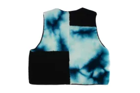 Gilet Vest PATCHWORK   Blue Dye Nero