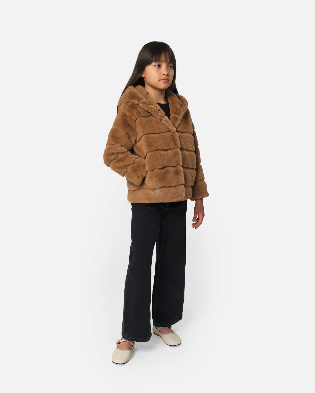 Goldy Kids Camel Coat