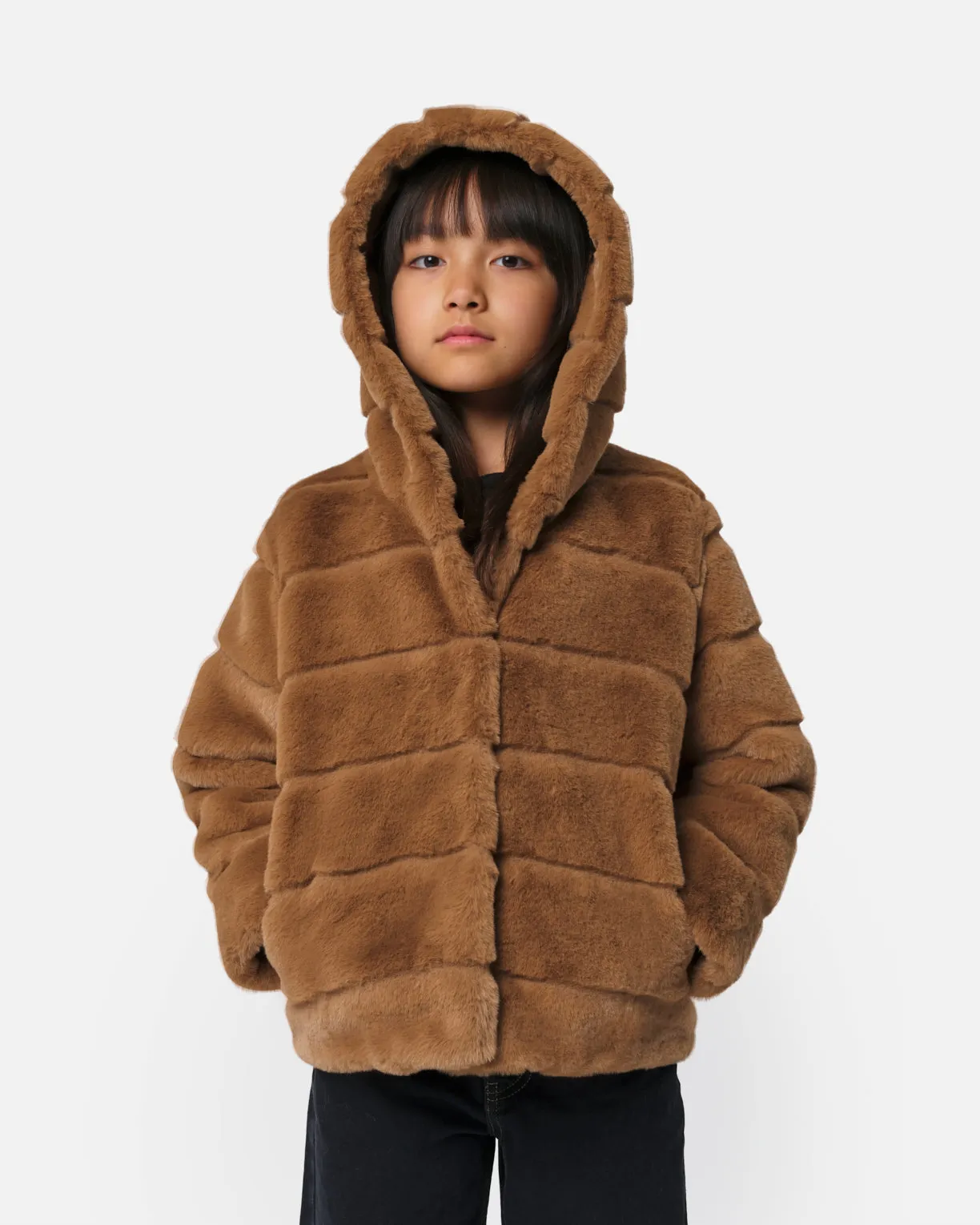 Goldy Kids Camel Coat