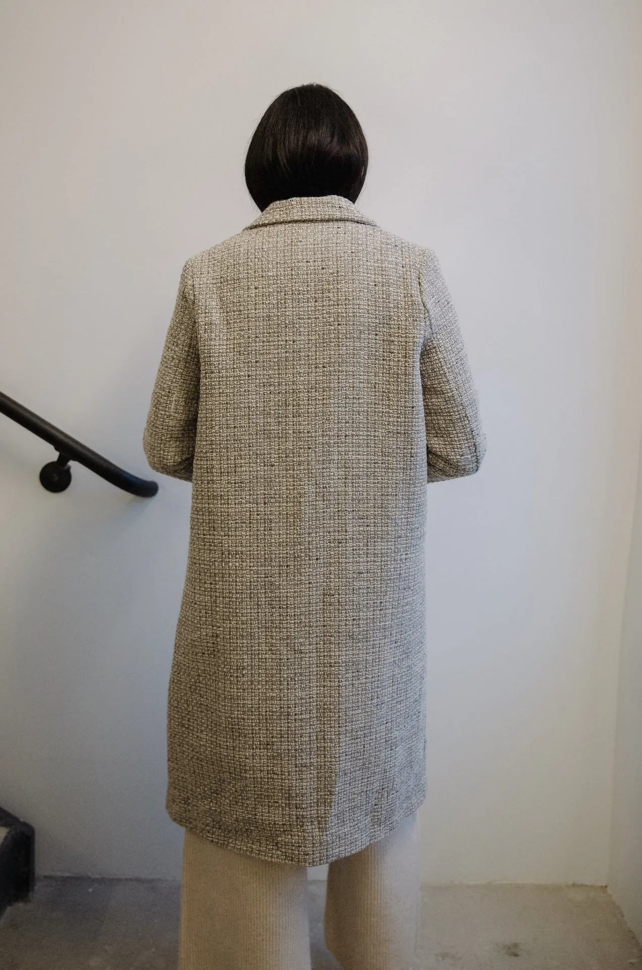 Grey Tweed Coat