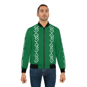 GYMPOLO Men's Bomber Jacket - Green