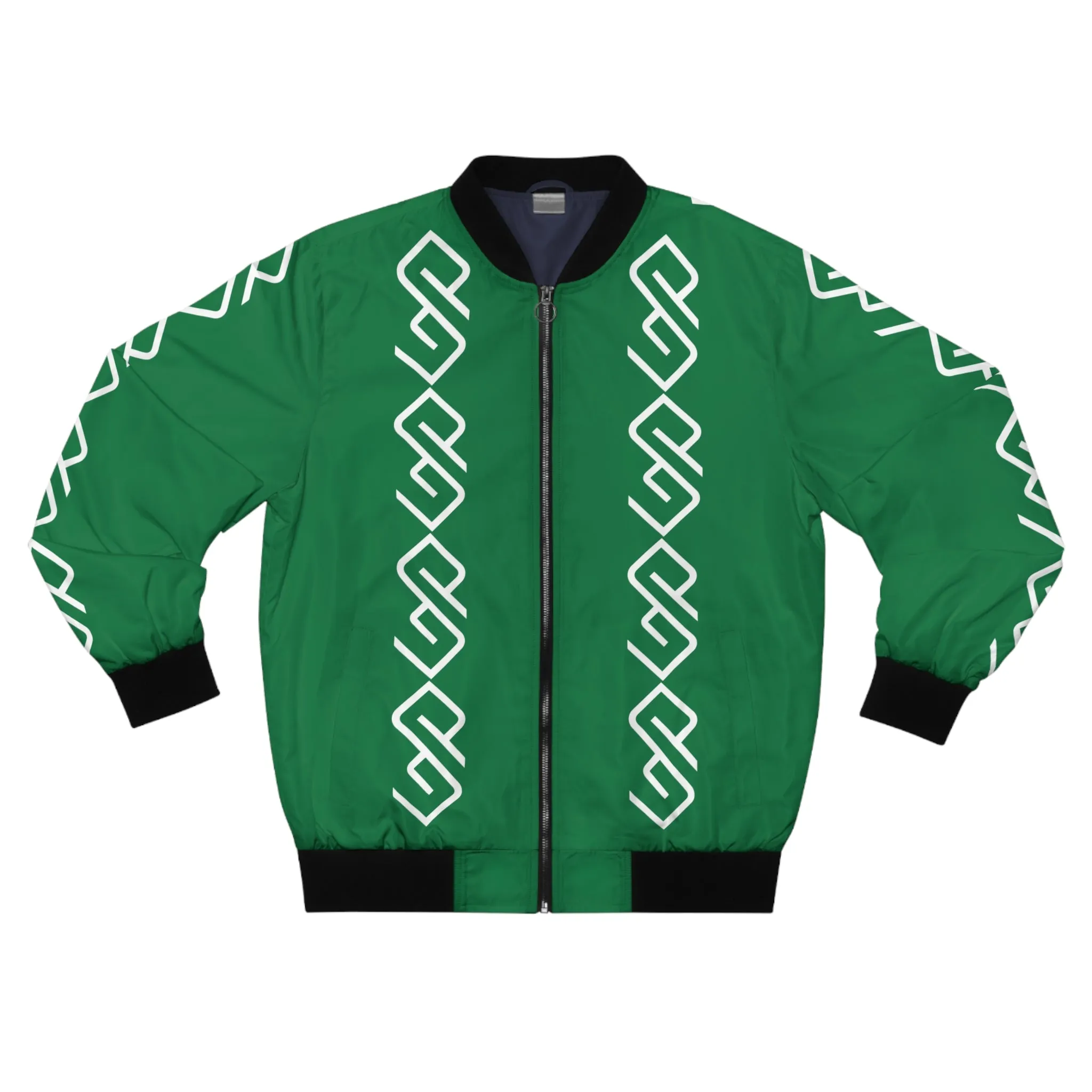 GYMPOLO Men's Bomber Jacket - Green