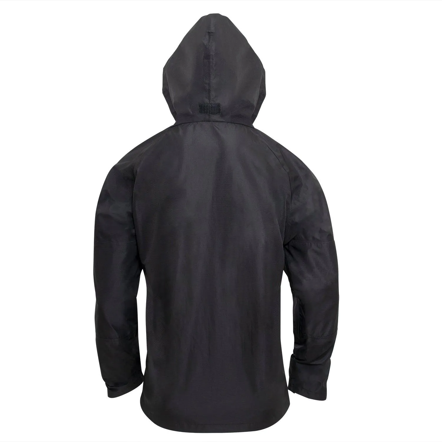 Hard Shell Waterproof Jacket - Black