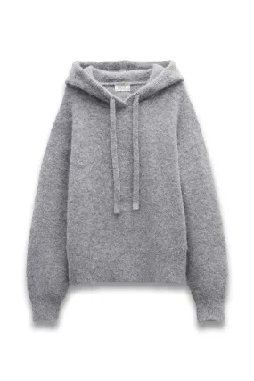 Hazel Alpaca Blend Hoodie