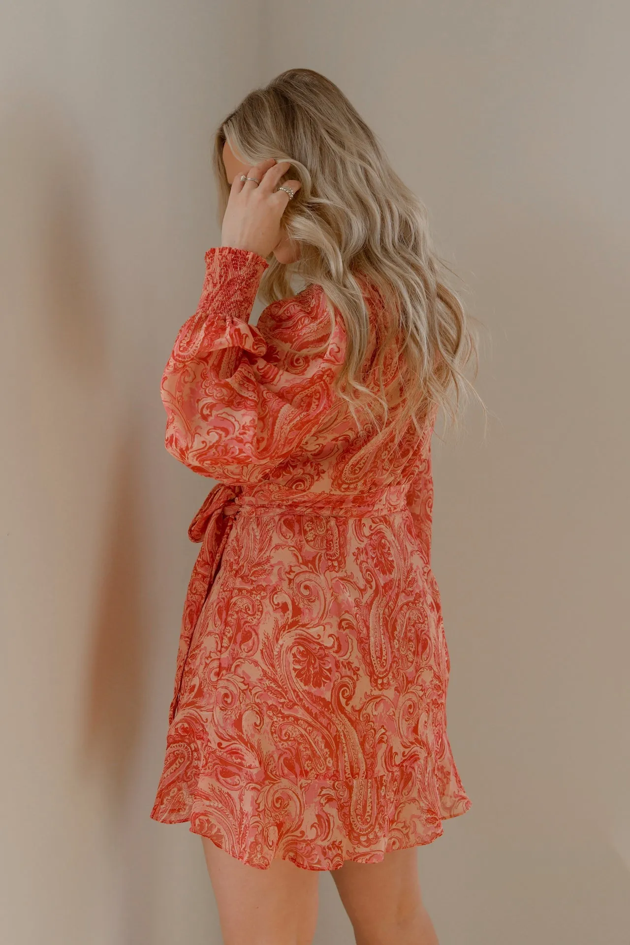 Ivey Paisley Mini Dress