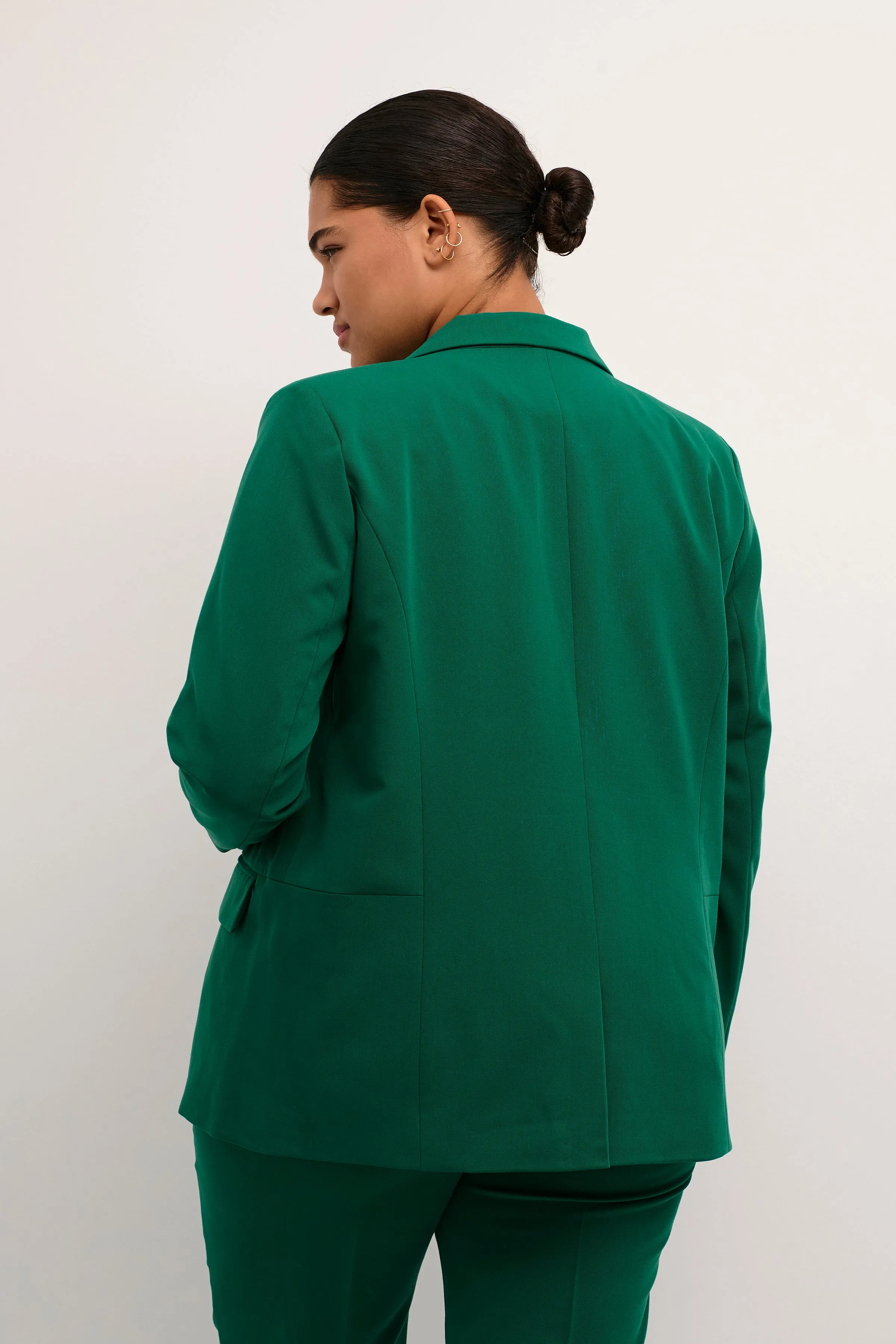 Kaffe Curve Sakira Blazer in Green