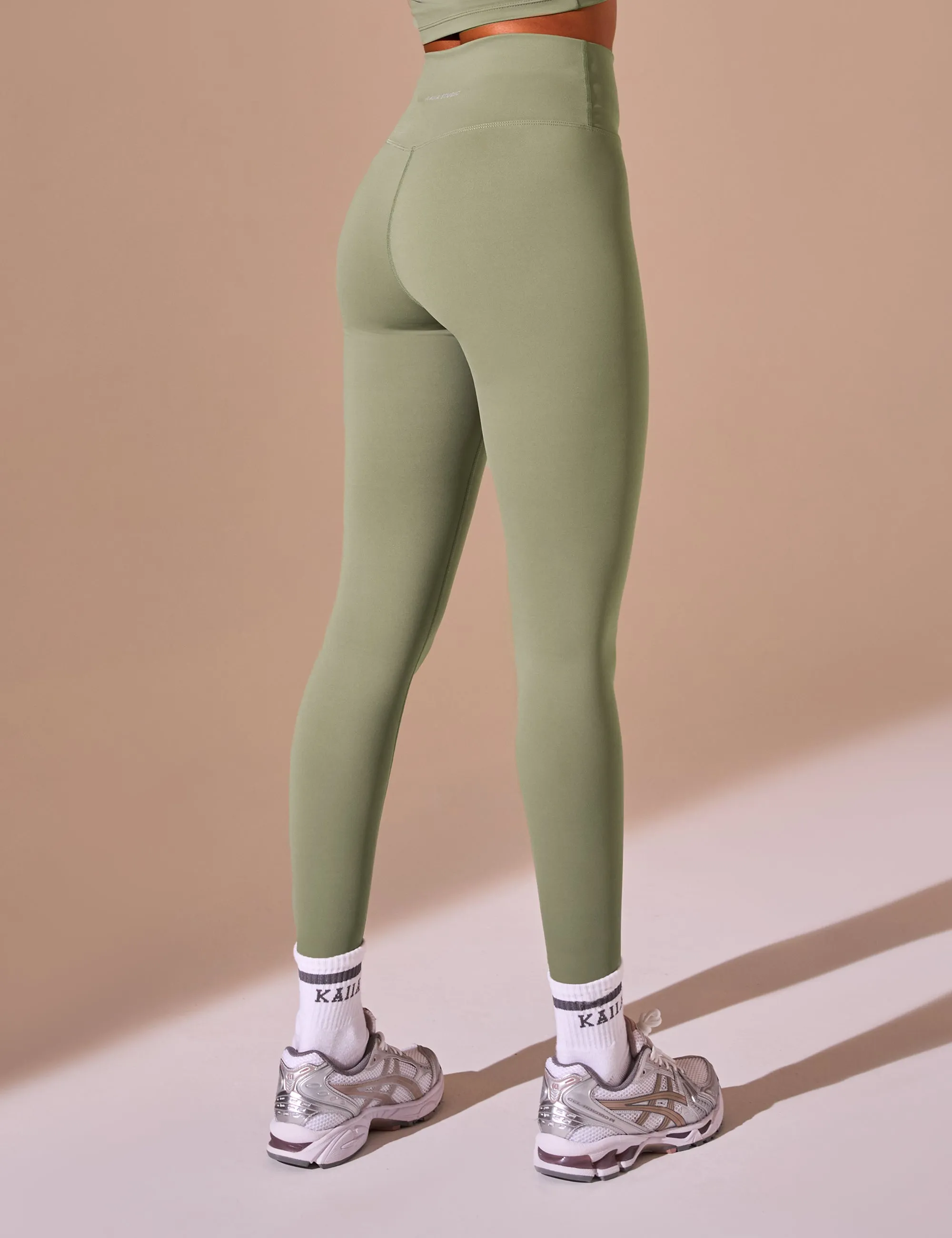 Kaiia Sculpt Leggings Khaki