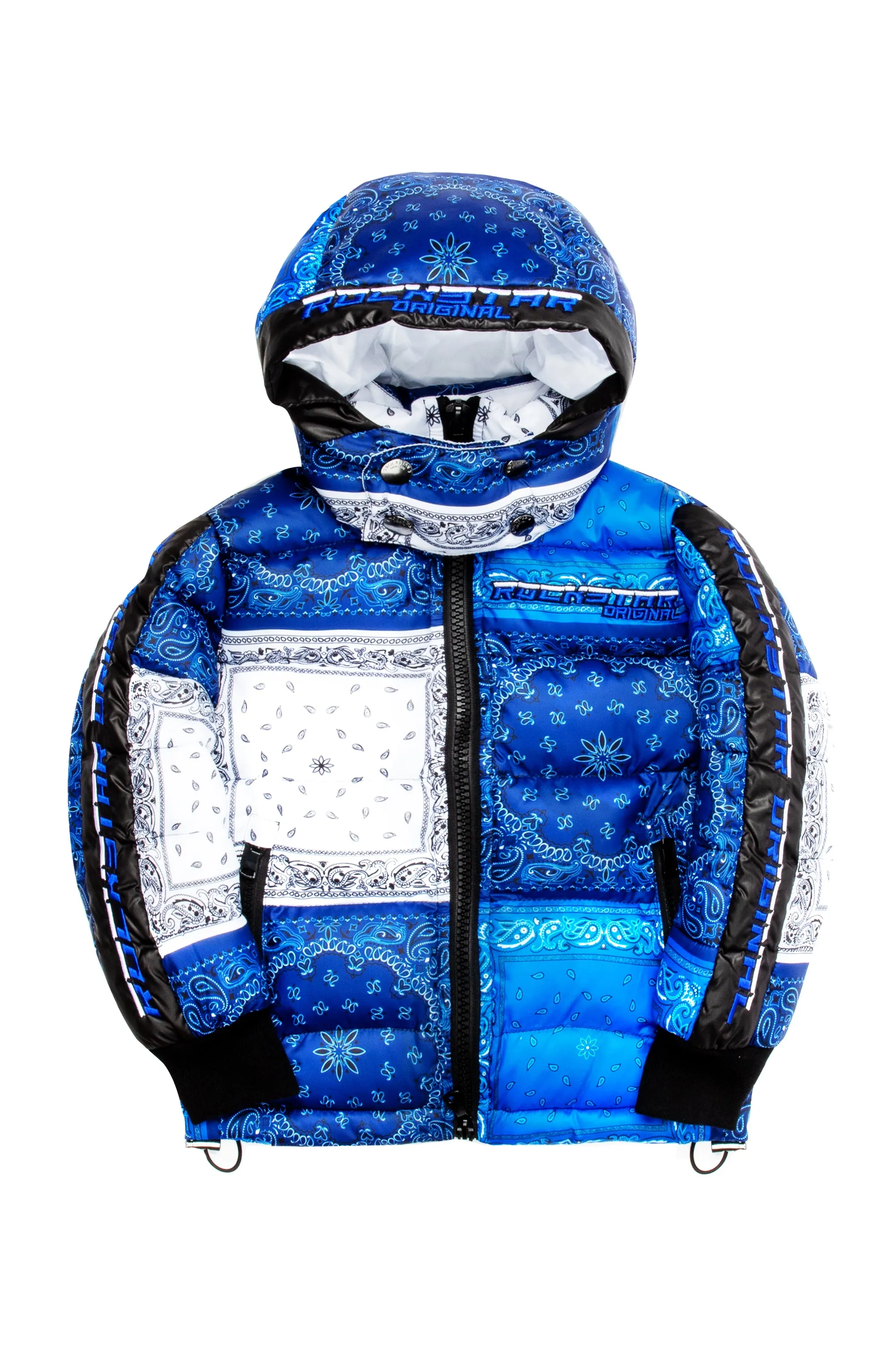 Kids Kyro Puffer Jacket-Blue