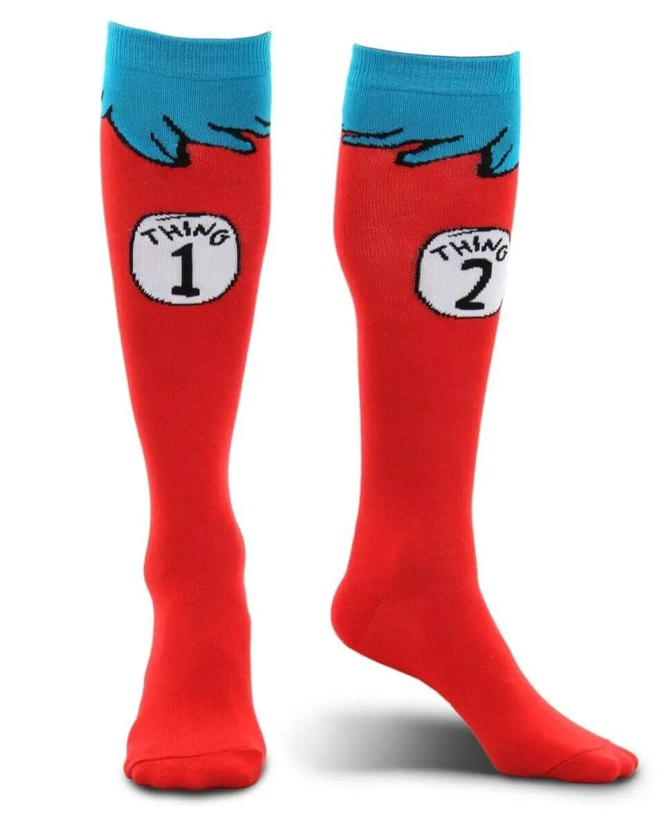 Kids' Thing 1 & 2 Costume Socks