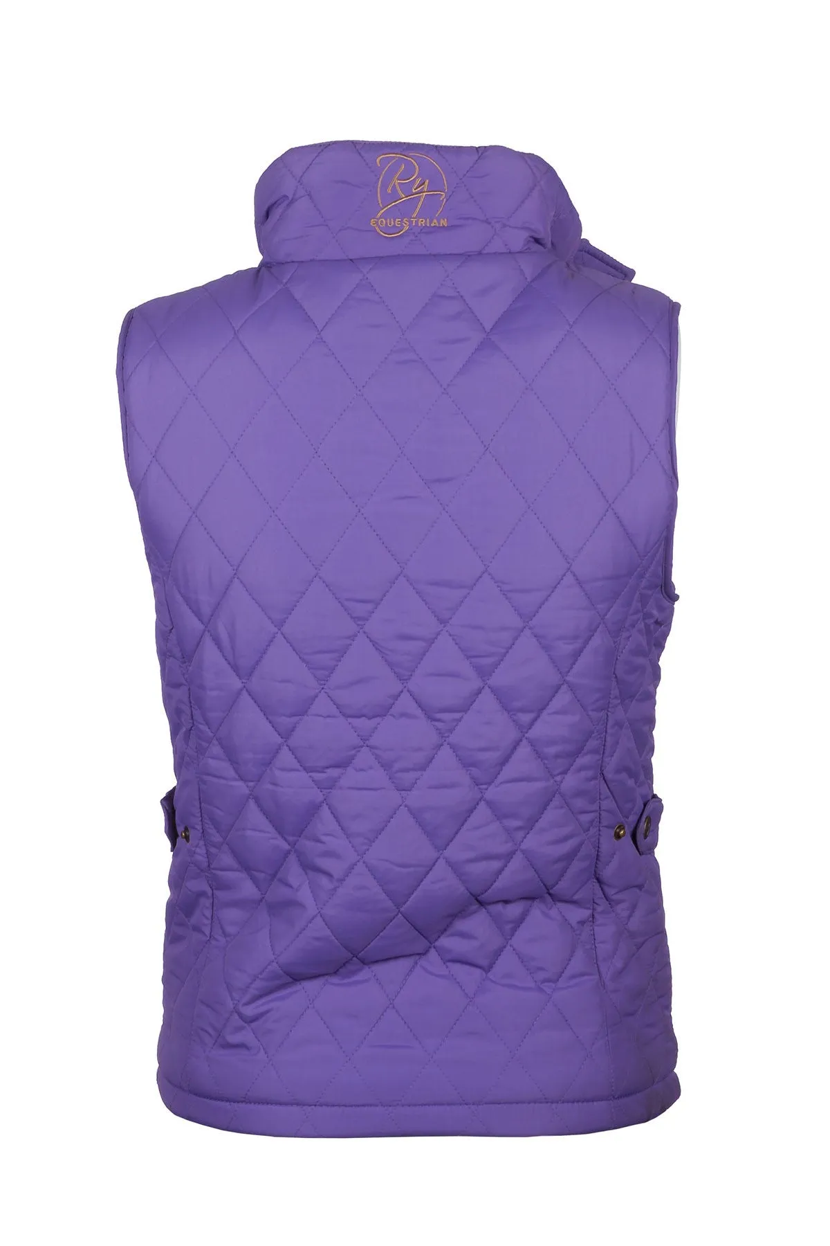 Ladies Soft Quilted Biker Babe Gilet