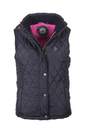 Ladies Soft Quilted Biker Babe Gilet