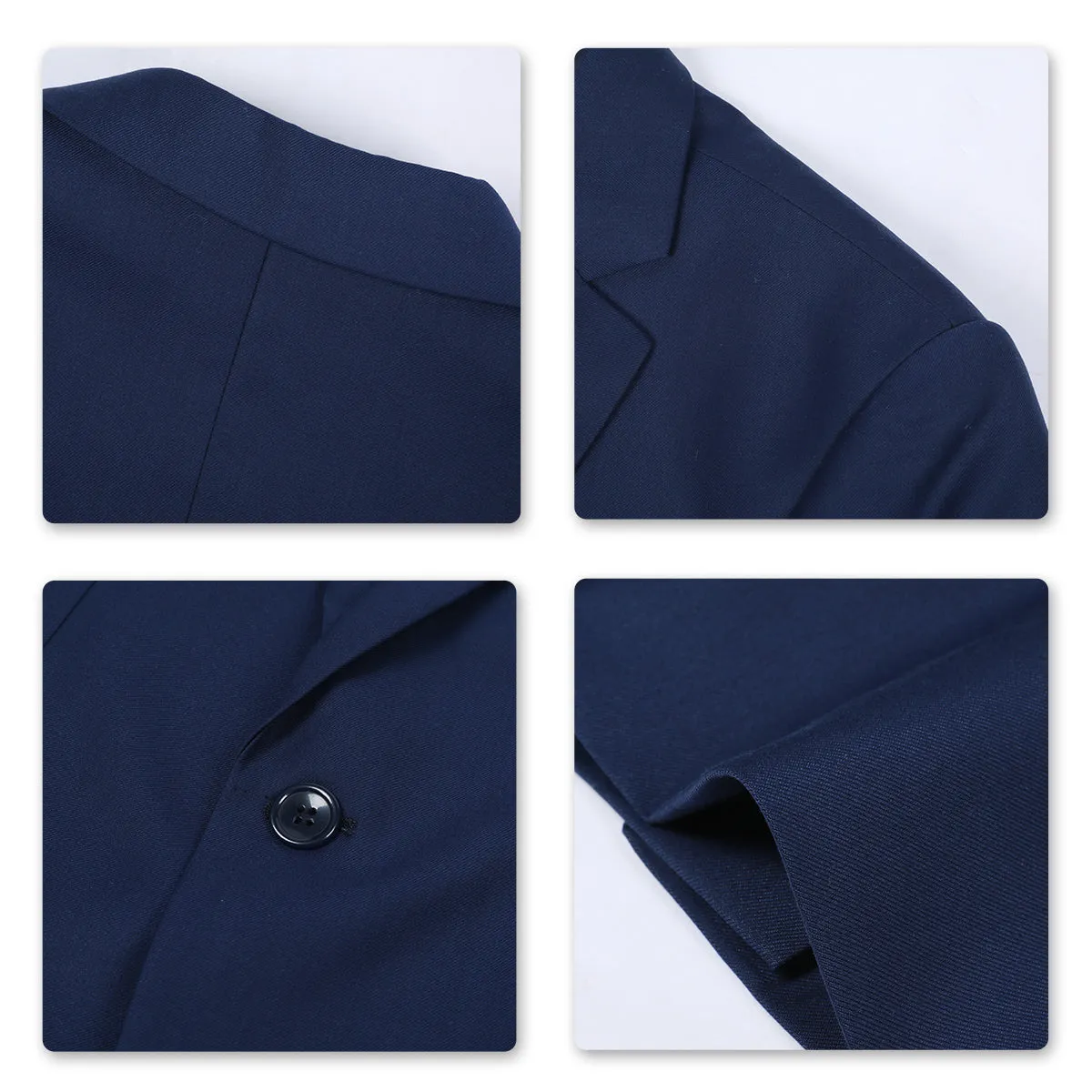 Lake Blue Stylish Blazer One Button Casual Blazer