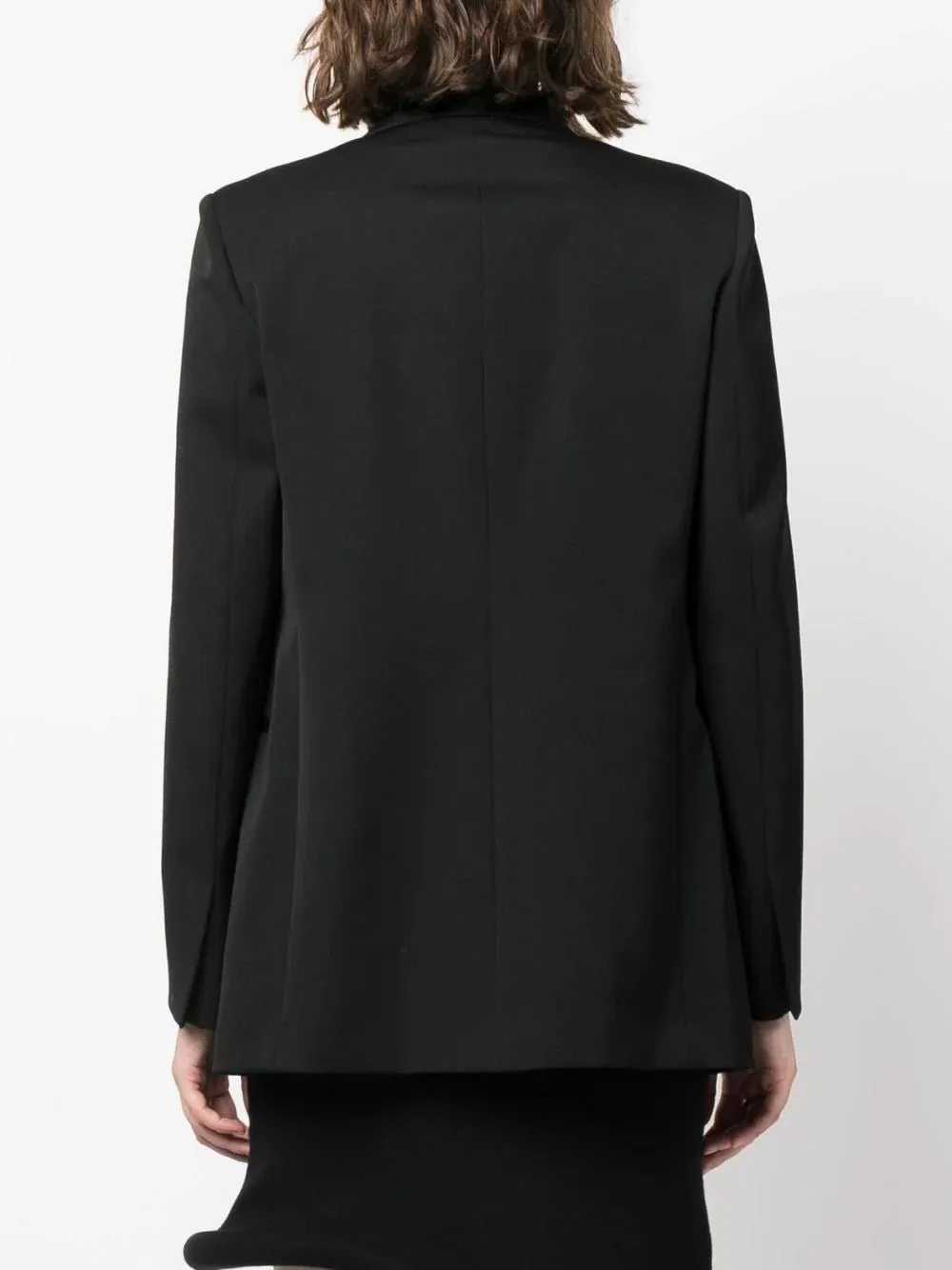 Lanvin jewel-buttons open-front blazer