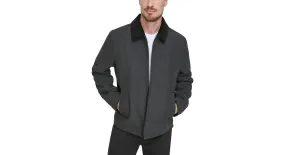 Laydown Collar James Dean Jacket with Corduroy Collar