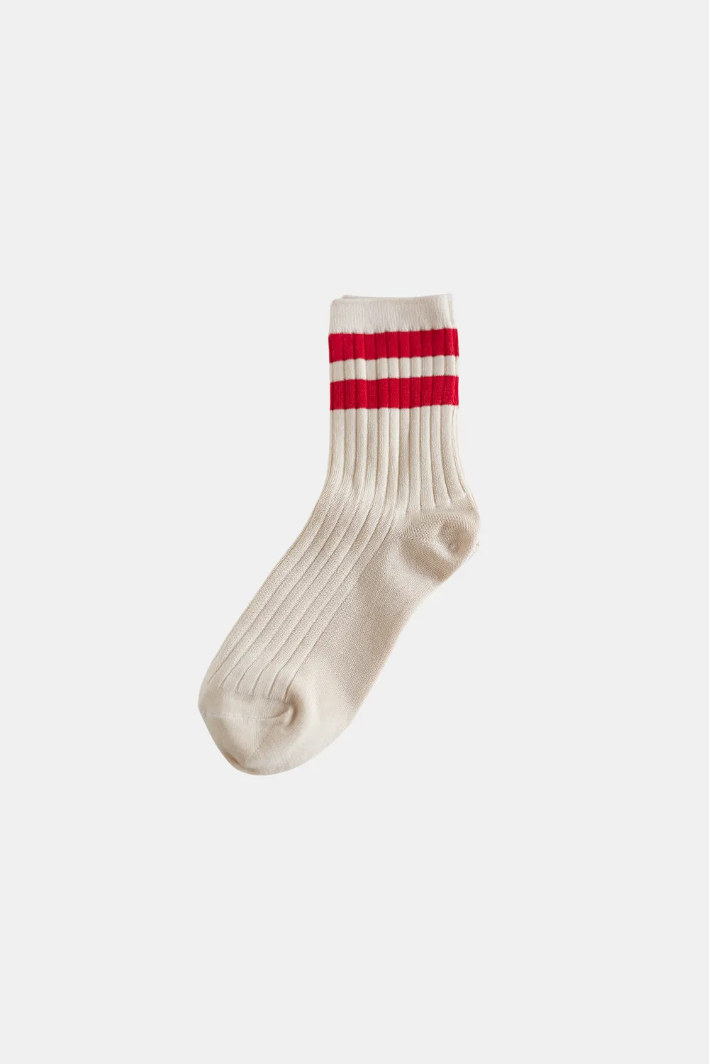 LE BON SHOPPE HER VARSITY SOCKS RED