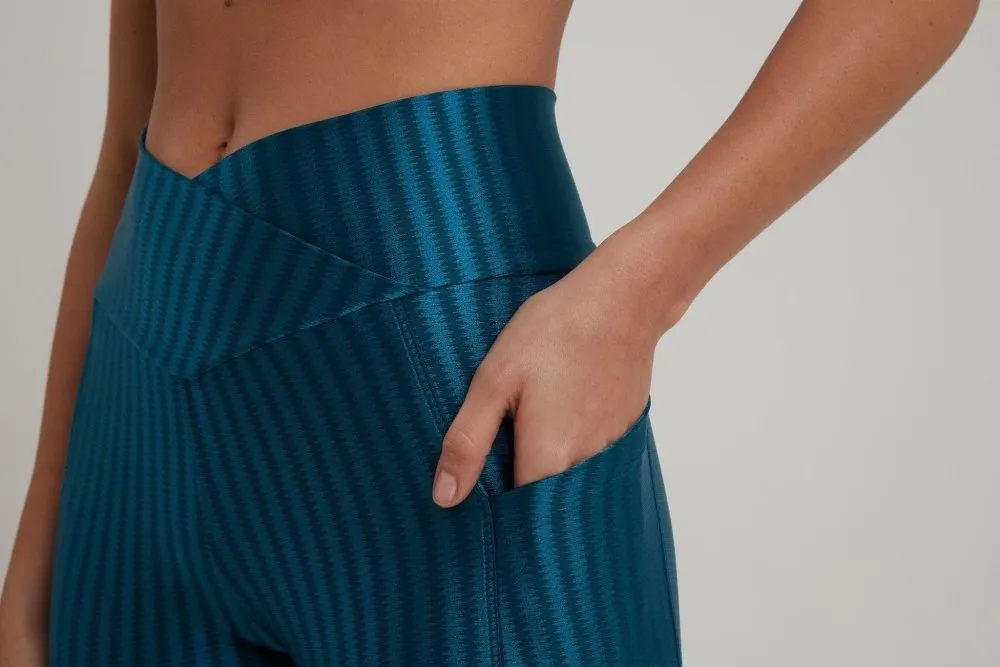 Leggings with Pockets - AQUA QUEEN