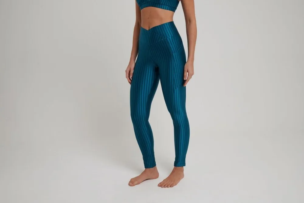 Leggings with Pockets - AQUA QUEEN