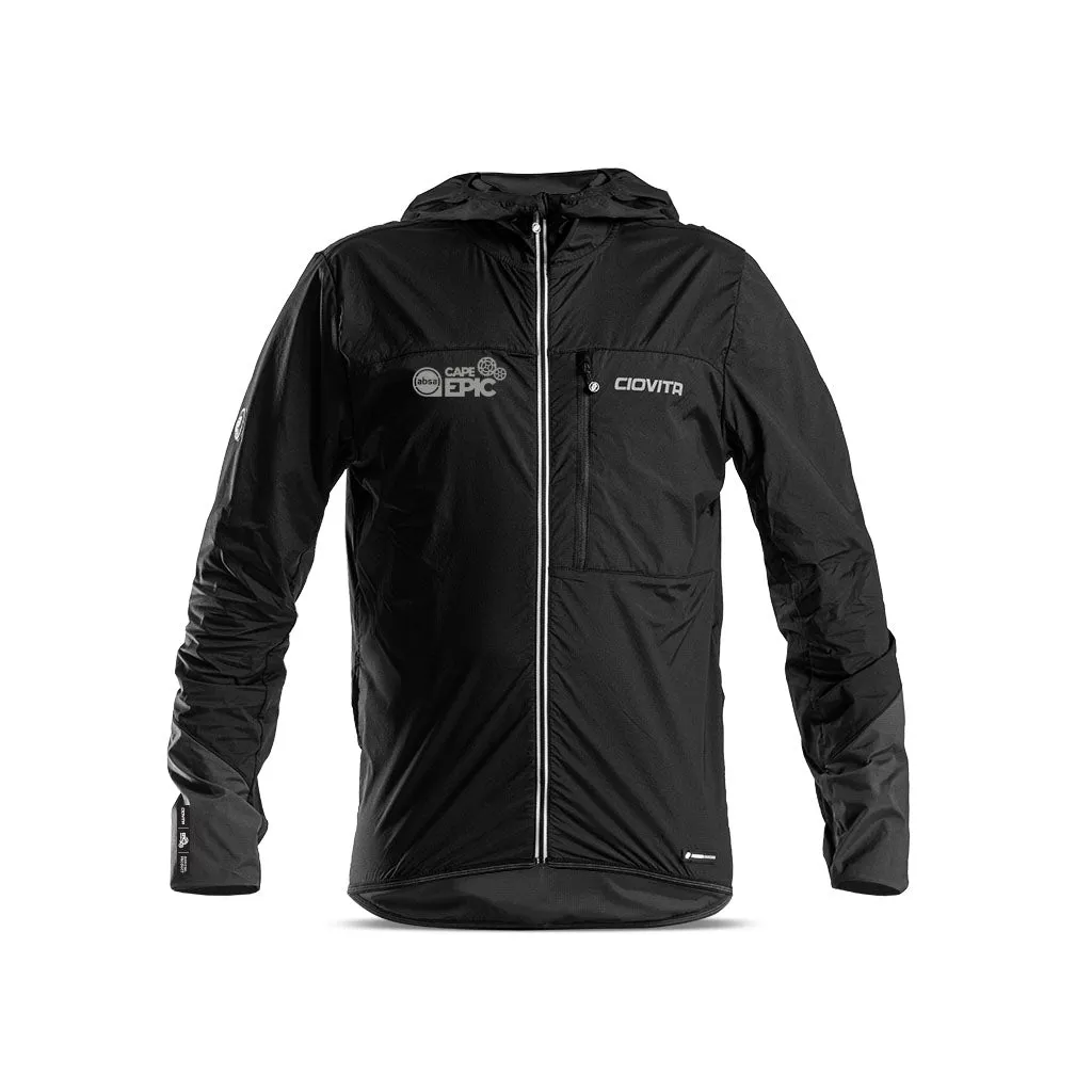 Men's Absa Cape Epic Lightweight Cycling Jacket (Black)