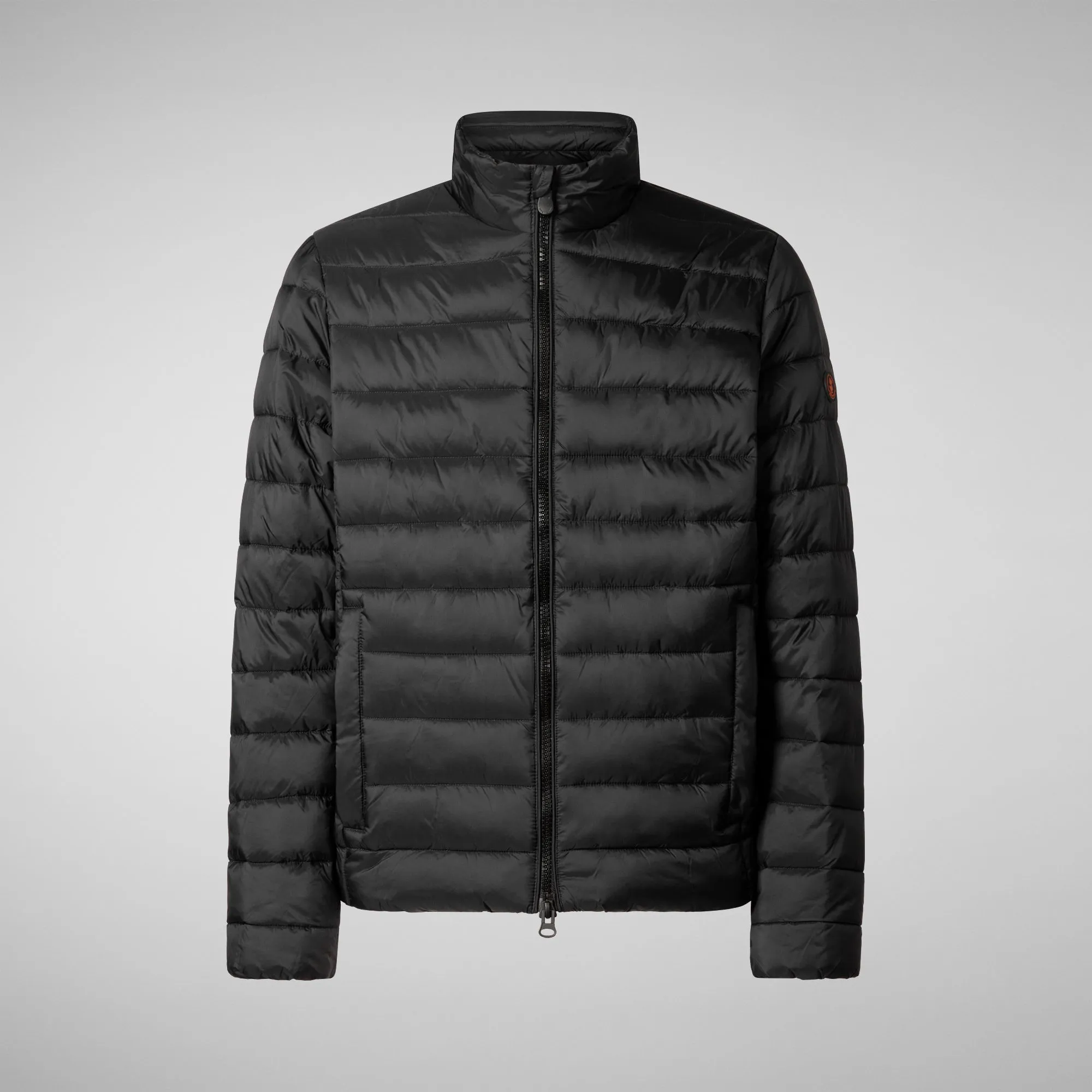 Men's  animal free Puffer jacket idris in black