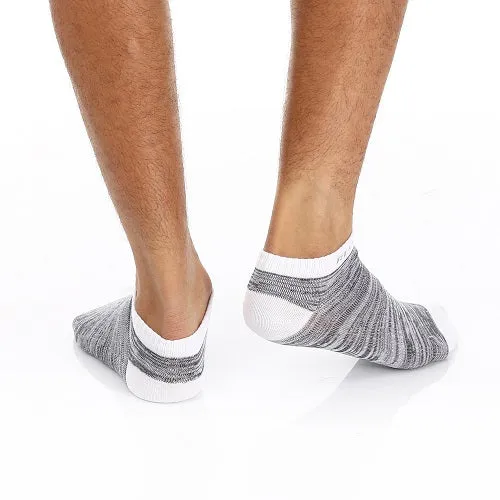 Men's Ankle Socks - Low - Cut, Sporty - White