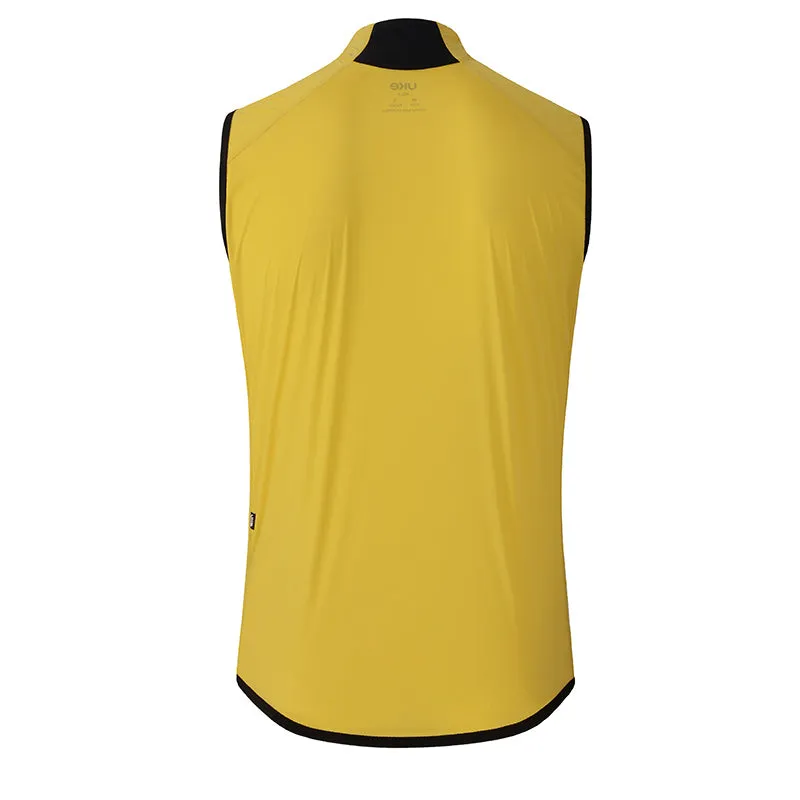 Men's Cycling Gilet CL-1 Yixing-Bergamot Yellow