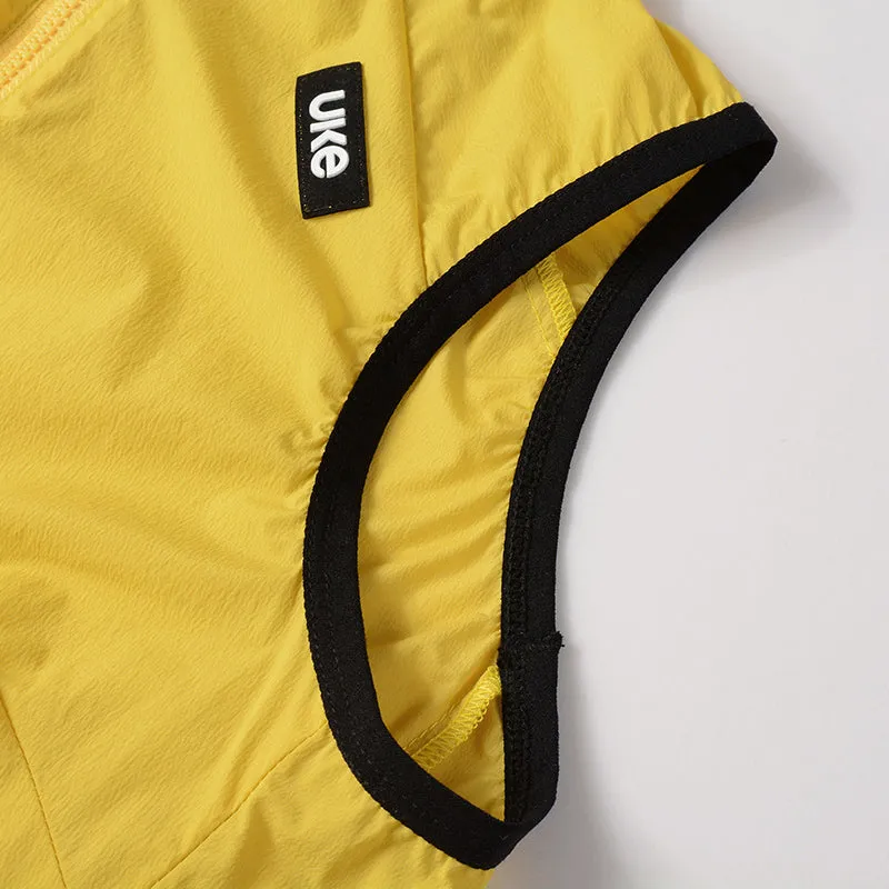 Men's Cycling Gilet CL-1 Yixing-Bergamot Yellow