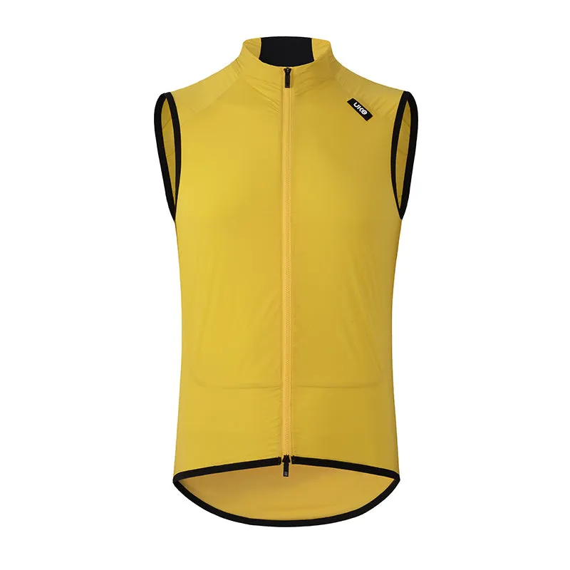 Men's Cycling Gilet CL-1 Yixing-Bergamot Yellow