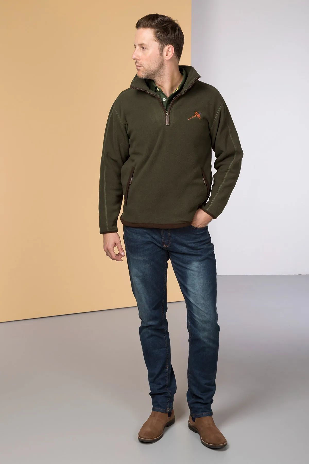 Men's Half Zip Fleece - Gransmoor