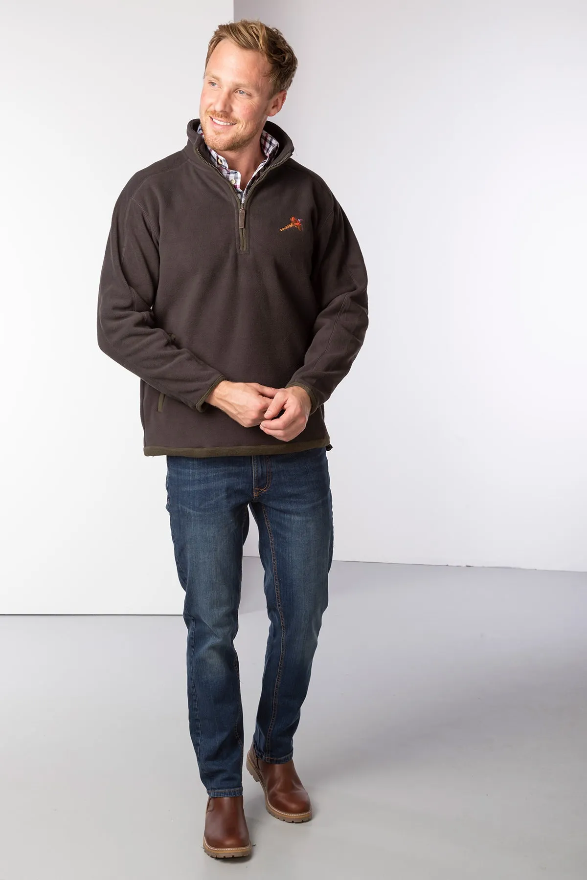 Men's Half Zip Fleece - Gransmoor