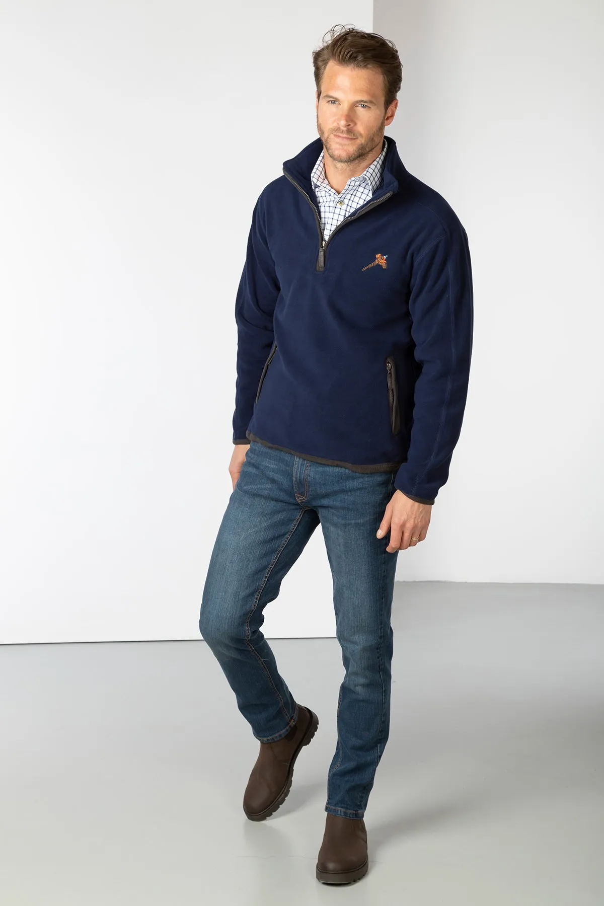 Men's Half Zip Fleece - Gransmoor