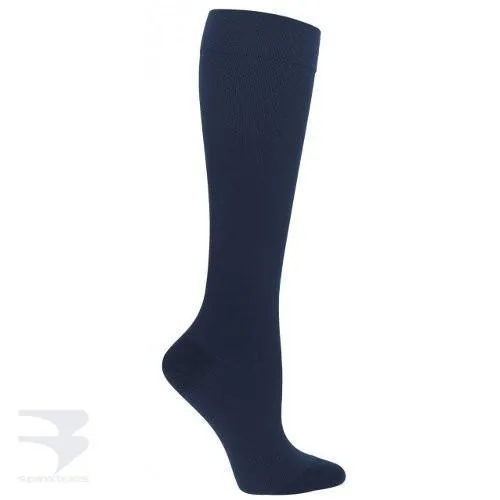 Men's Ribbed Dress Support Socks (20-30 mm Hg Compression)