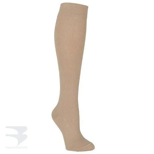 Men's Ribbed Dress Support Socks (20-30 mm Hg Compression)