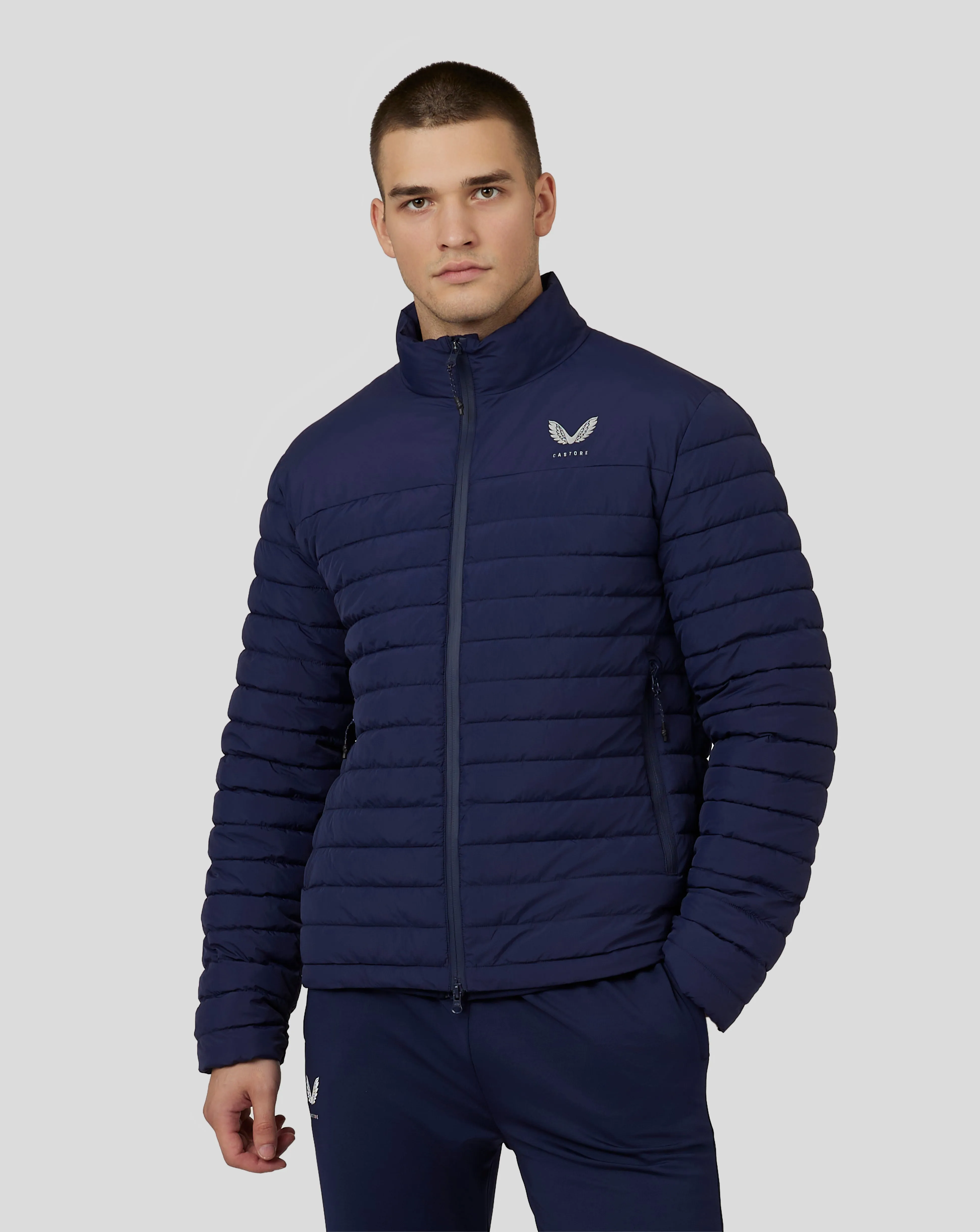 Men’s Travel Long Sleeve Lightweight Jacket - Navy