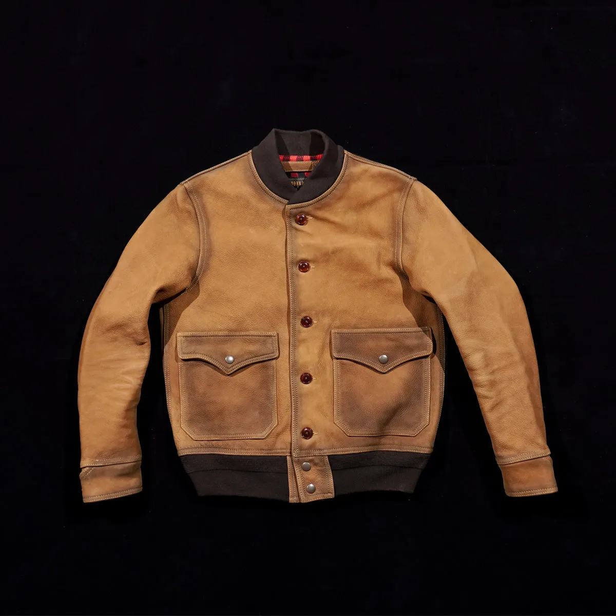 Men's Type A-1 Leather Bomber Jacket