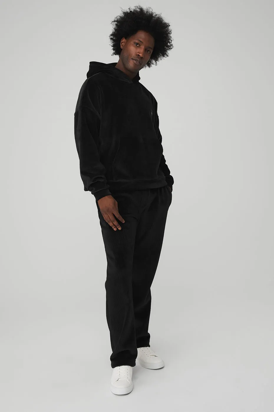 Men's Velour Baller Hoodie & Pant Set