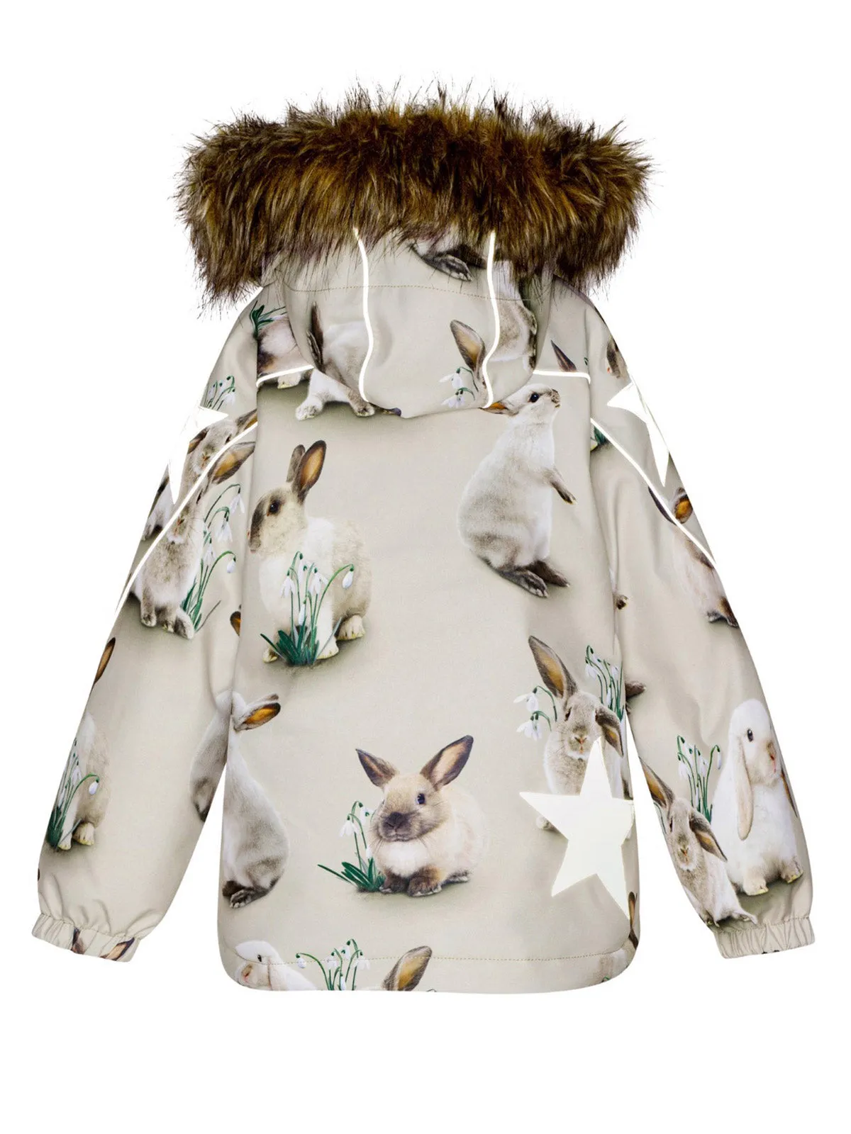 Molo Baby jacket - Rabbits Hopla Fur