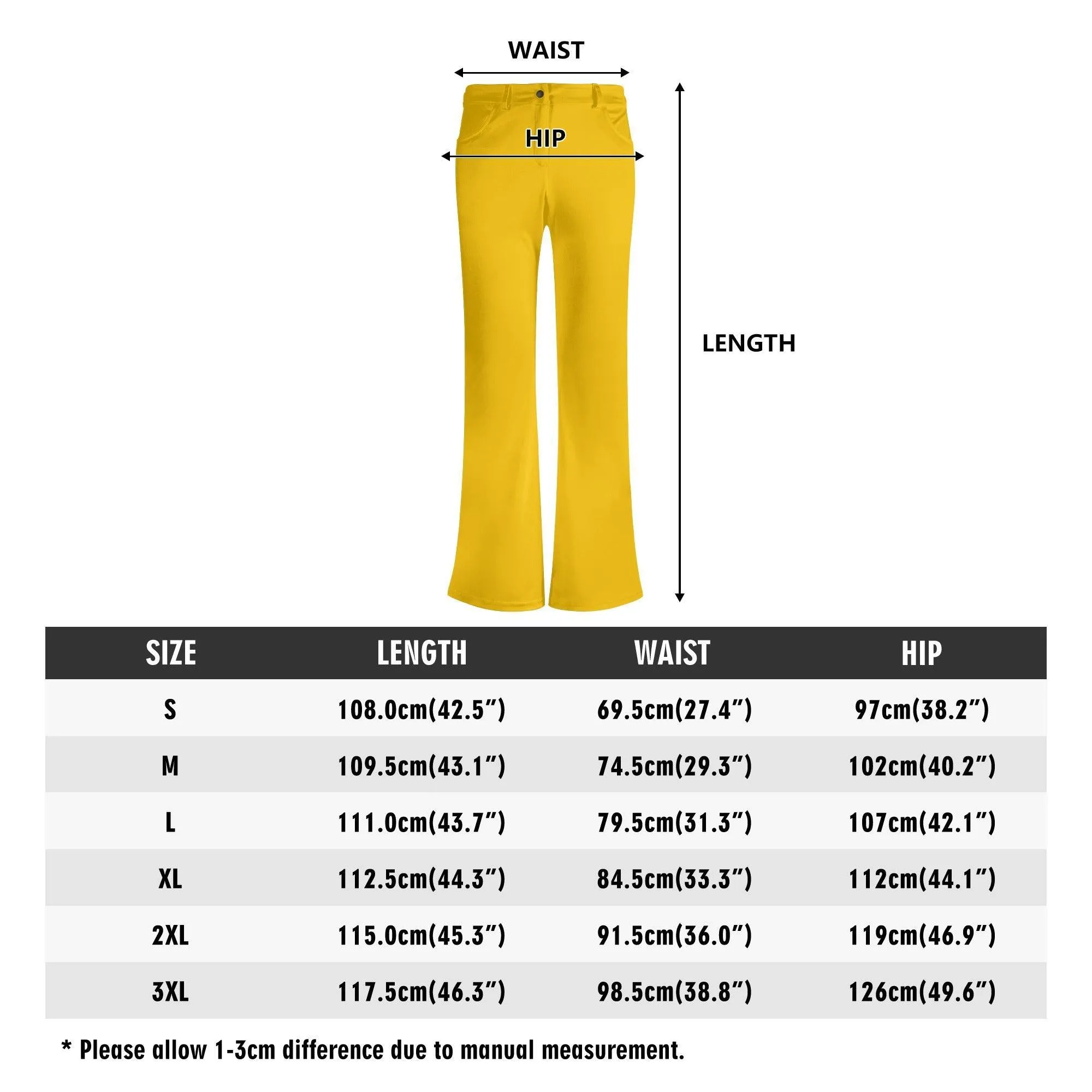 Munich Supernova Yellow Flare Pants - Airline Series