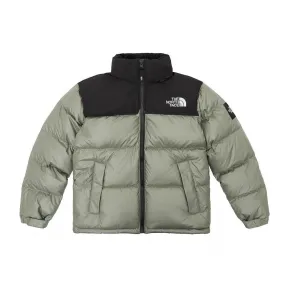 North Face 1996 Retro Nuptse Khaki Green Down Jacket