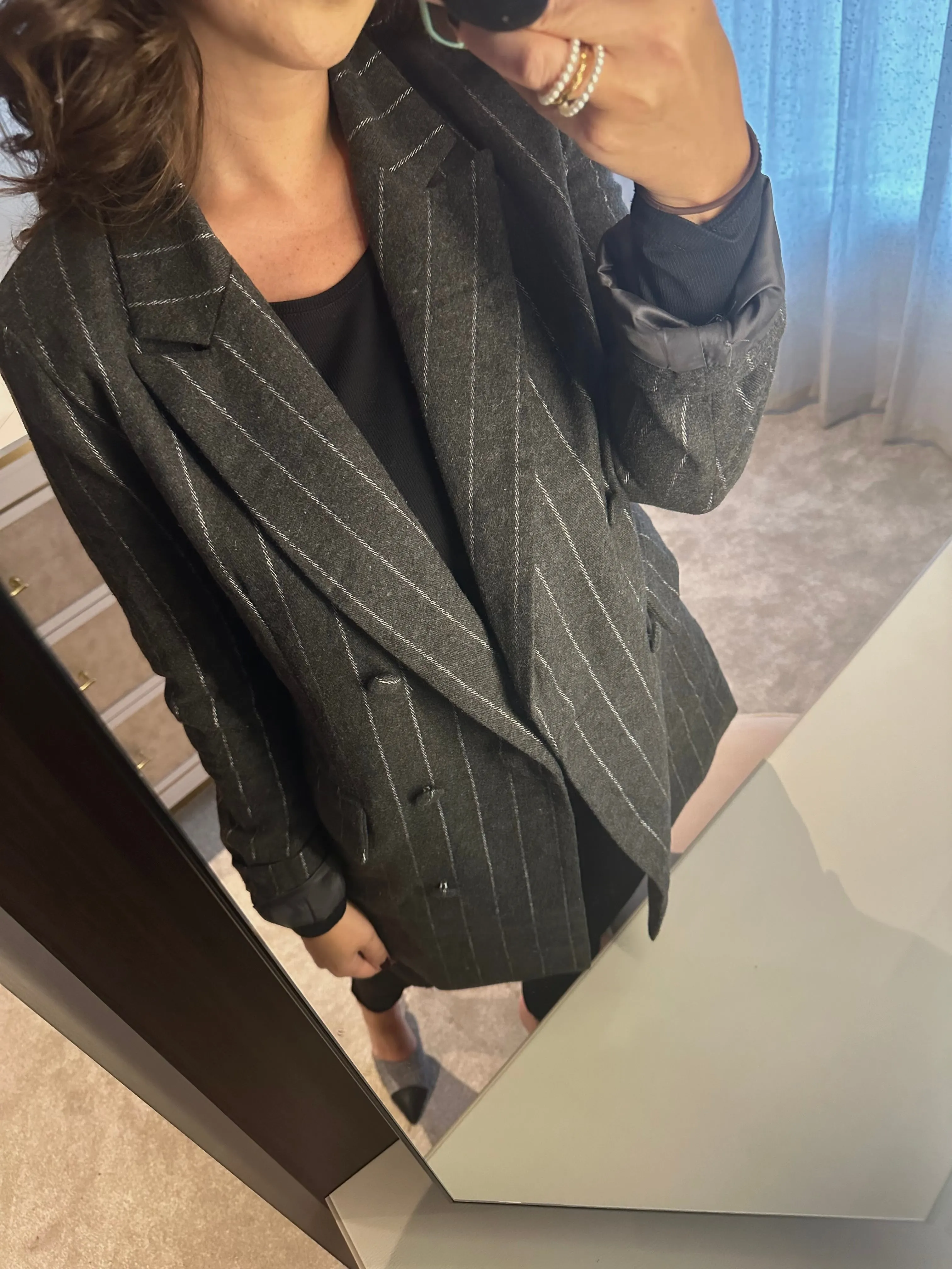 Nova stripe blazer