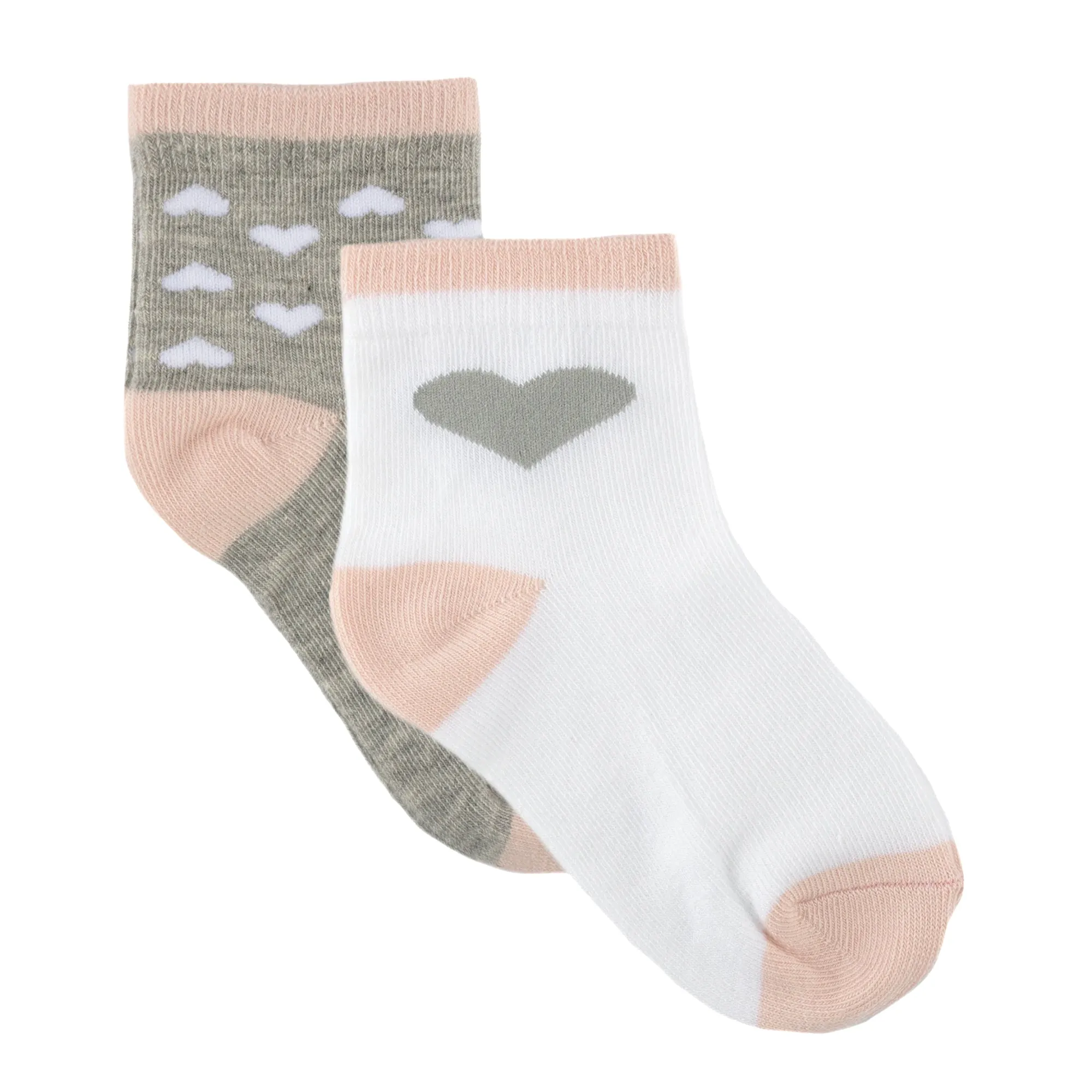 Nuluv Girls Ankle Length Socks || Pack of 2